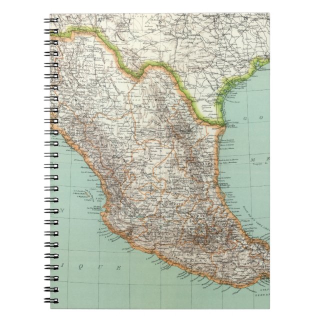 Carnet Carte du Mexique (Devant)