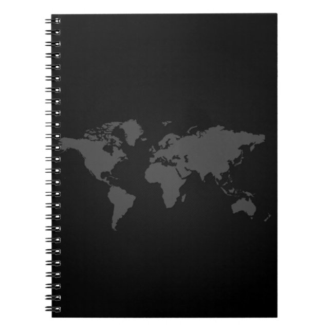 Carnet Carte du monde (Devant)