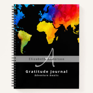 Carnet Carte du Monde Voyage Retraite Liste de Choses à F