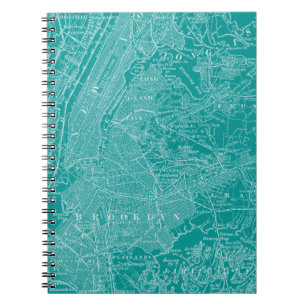 Carnet Carte graphique de New York