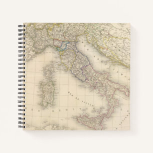 Carnet Carte Italie
