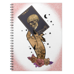 Carnet Carte Memento Mori Death Tarot