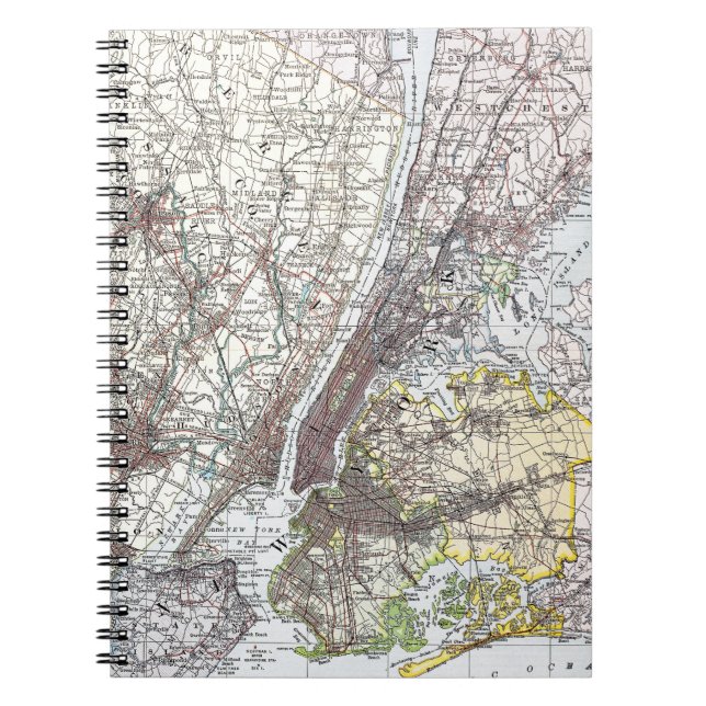 Carnet Carte : New York-area, 1906 (Devant)