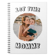Carte personnalisée pour la 1ère fois Maman Fête d