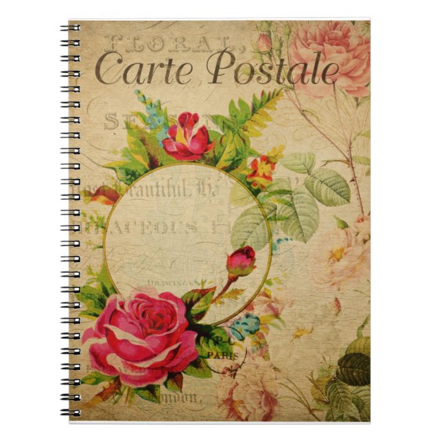 Carnet Carte postale française (Devant)