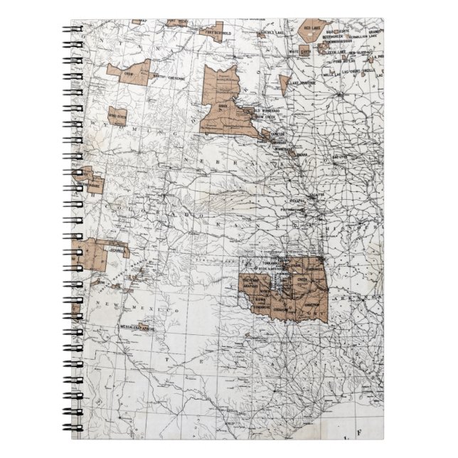 CARNET CARTE : RÉSERVATIONS, 1888 (Devant)