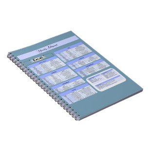 Carnet Carte souris de productivité - Raccourcis Excel
