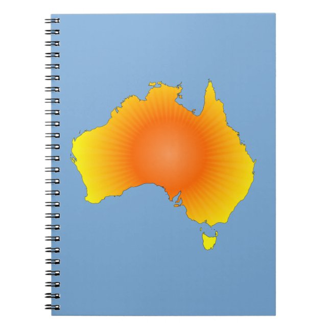 Carnet Carte Sunny Australie (Devant)