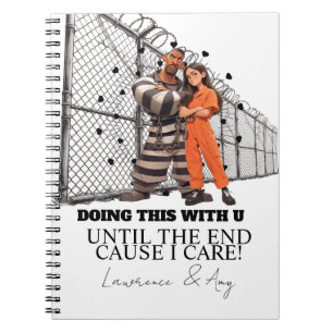 Carnet Cartes de prison à longue distance faisant du temp