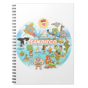 Carnet Carton de San Diego