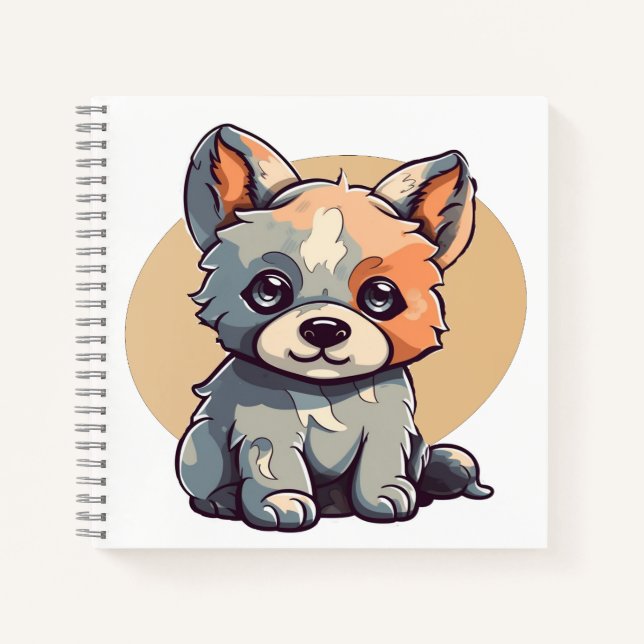 CARNET CARTOON POPPY (Devant)
