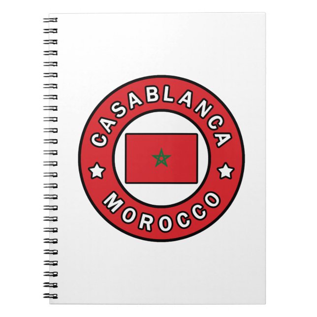 Carnet Casablanca Maroc (Devant)