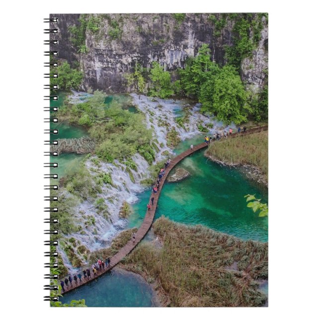 Carnet Cascade de cascade du parc des lacs Plitvice (Devant)
