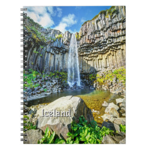Carnet Cascade de Svartifoss, Islande