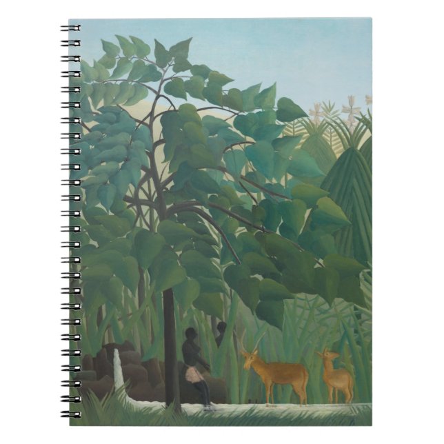 Carnet Cascade d'Henri Rousseau, Art Vintage (Devant)