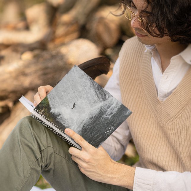 Carnet Cascade saumon (In Situ)