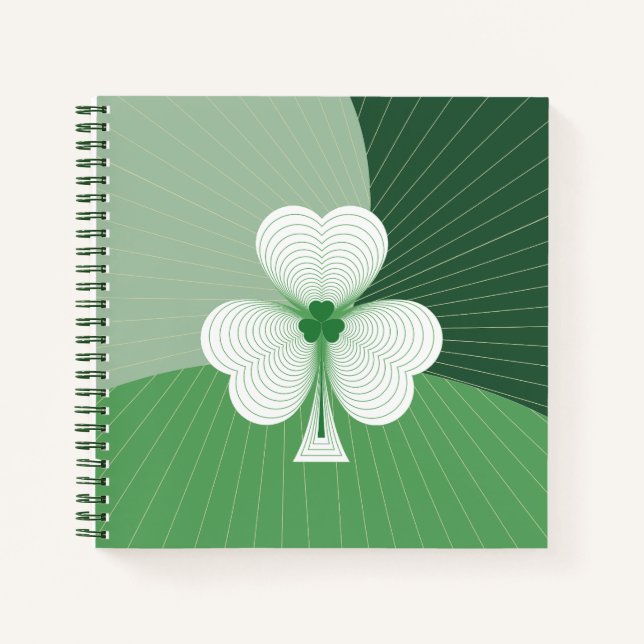 Carnet Cascade shamrock (Devant)