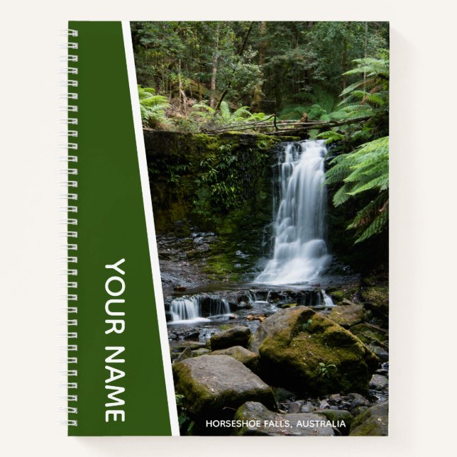 Carnet Cascades de la forêt tropicale Nature, Australie,  (Devant)