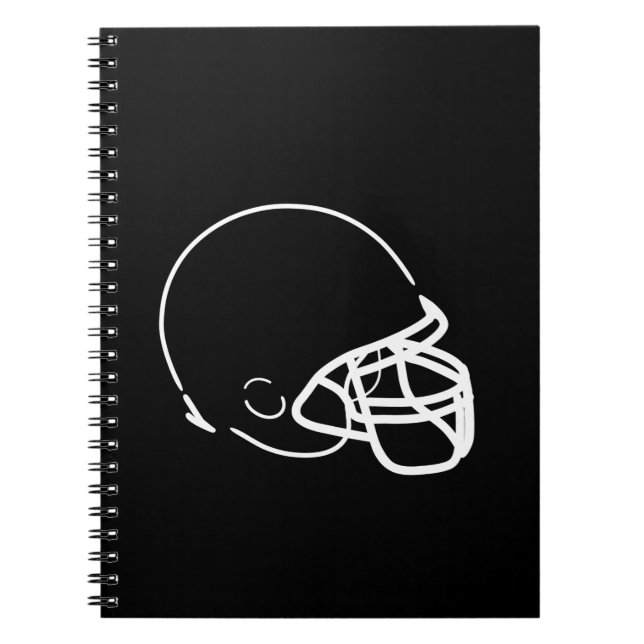 Carnet Casque de football (Devant)