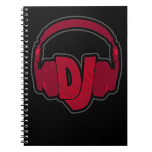 Carnet casque DJ musique