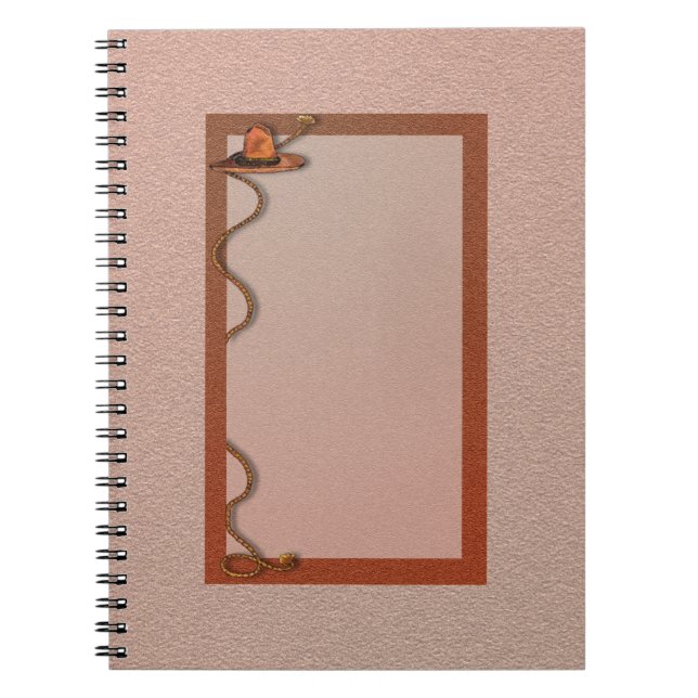 Carnet Casquette Cowboy (Devant)
