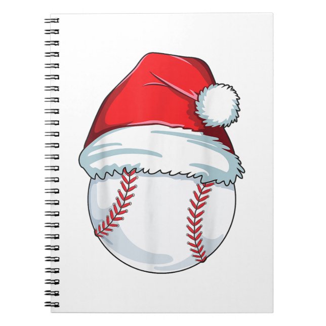 Carnet Casquette de baseball de Noël Santa Ball Enfants G (Devant)