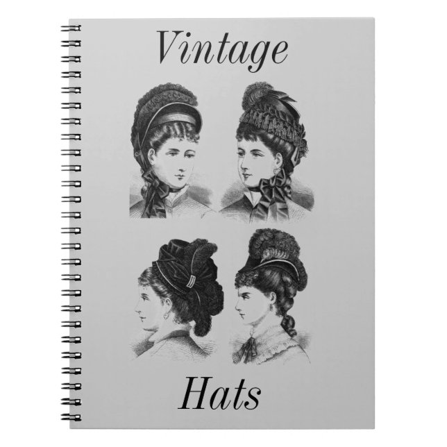 Carnet Casquette vintage (Devant)