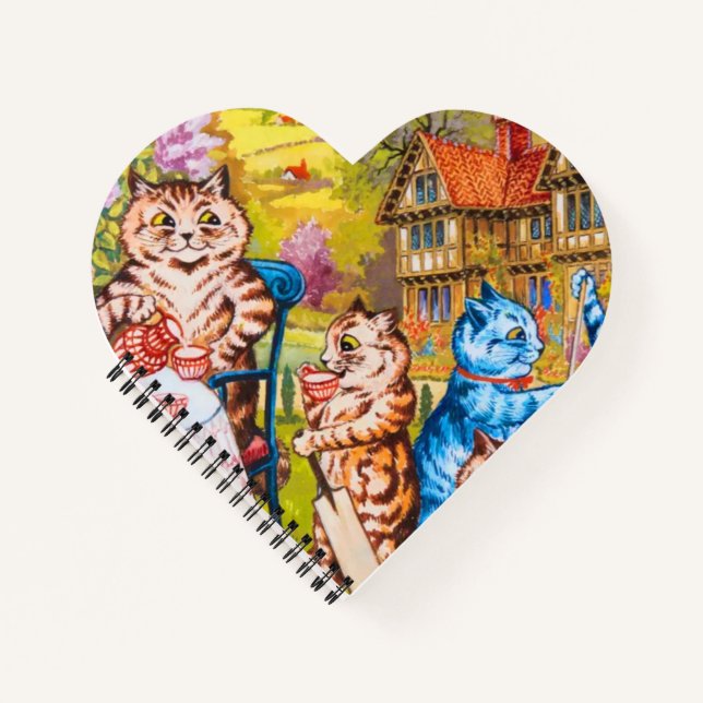 Carnet Cat Garden Party (Devant)