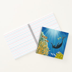 Carnet Cat Mermaid