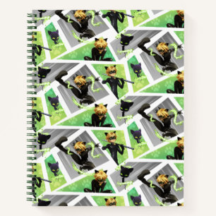 Carnet Cat Noir & Motif Plagg