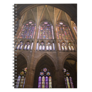 Carnet Catedral de Leon, vitraux intérieurs