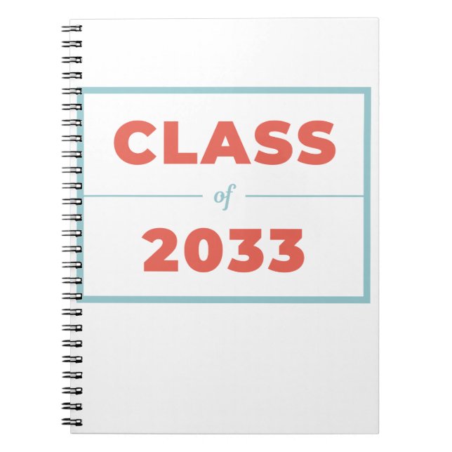 Carnet Catégorie 2033 (Devant)