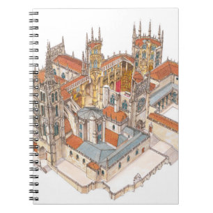 Carnet Cathédrale de Burgos. L'Espagne