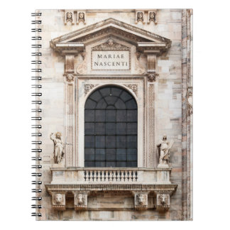 Carnet Cathédrale de Milan. Beau temple italien