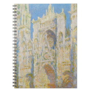 Carnet Cathédrale de Rouen, Portail, Lumière du matin Cla