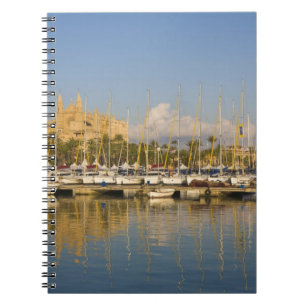 Carnet Cathédrale et marina, Palma, Mallorca, Espagne