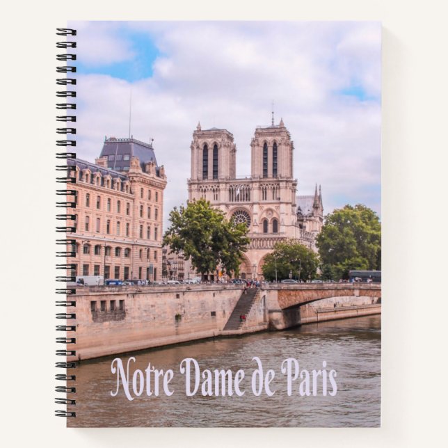 Carnet Cathédrale Notre Dame de Paris France (Devant)
