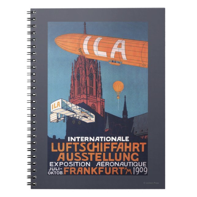 Carnet Cathédrale Rouge - 1ère exposition aéronautique (Devant)