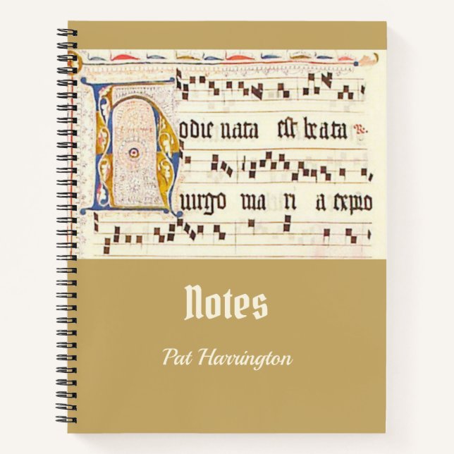 Carnet Catholique Grégorien Chant Messe latine Masse Médi (Devant)