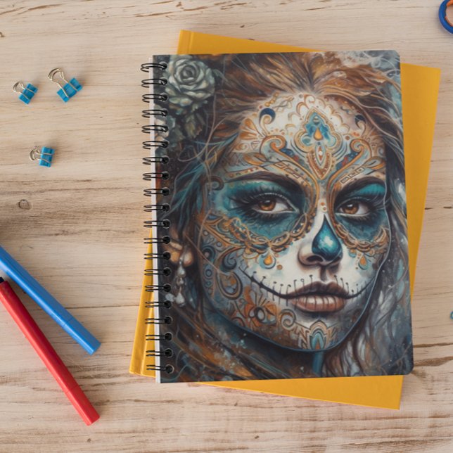 Carnet Catrina Azul (Créateur téléchargé)