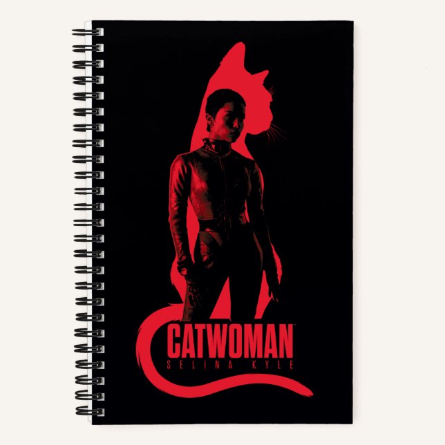 Carnet Catwoman Selina Kyle Chat Silhouette (Recto)