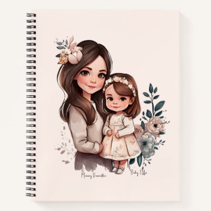 Carnet Caution adorable mère et fille (3)