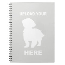 Cavachon Notebook, Upload Your Dog Photo