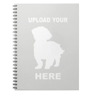Carnet Cavachon Notebook, Upload Your Dog Photo