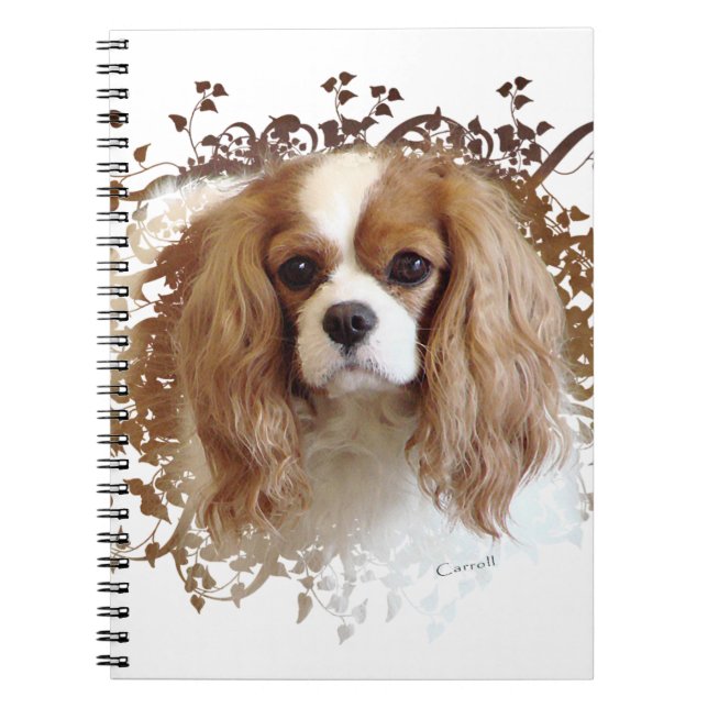 Carnet Cavalier King Charles Spaniel (Devant)