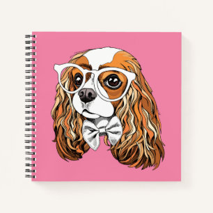 Carnet Cavalier King Charles Spaniel Portrait
