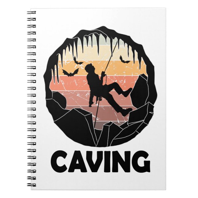 Carnet Caving - Cave Exploration Speleology (Devant)
