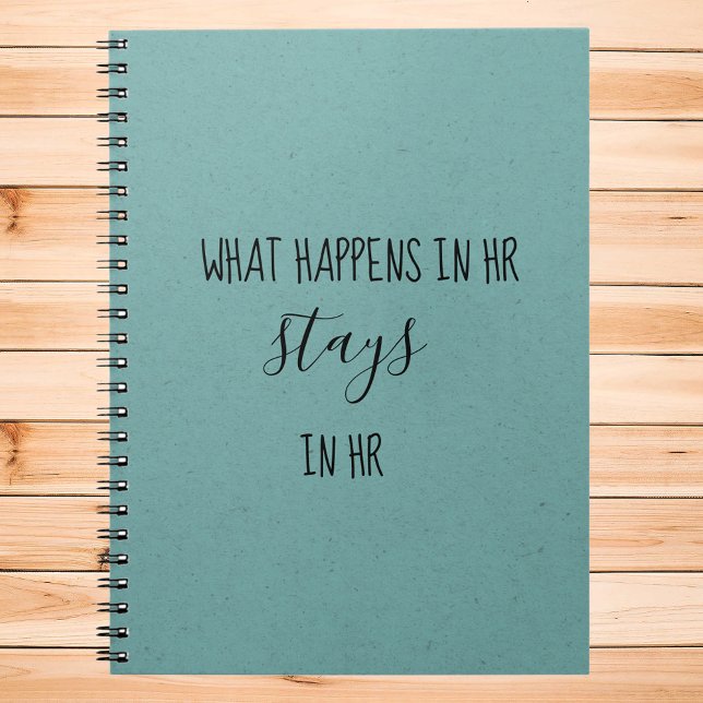 Carnet Ce qui se passe dans les RH reste les ressources h (Créateur téléchargé)