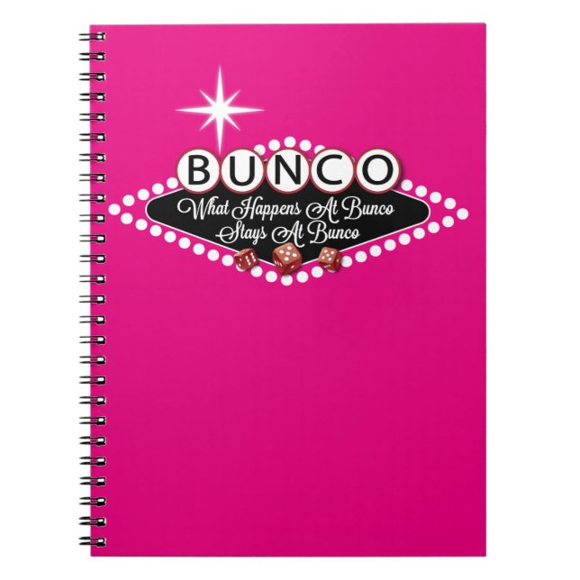 Carnet Ce qui se produit aux séjours de Bunco à (Devant)