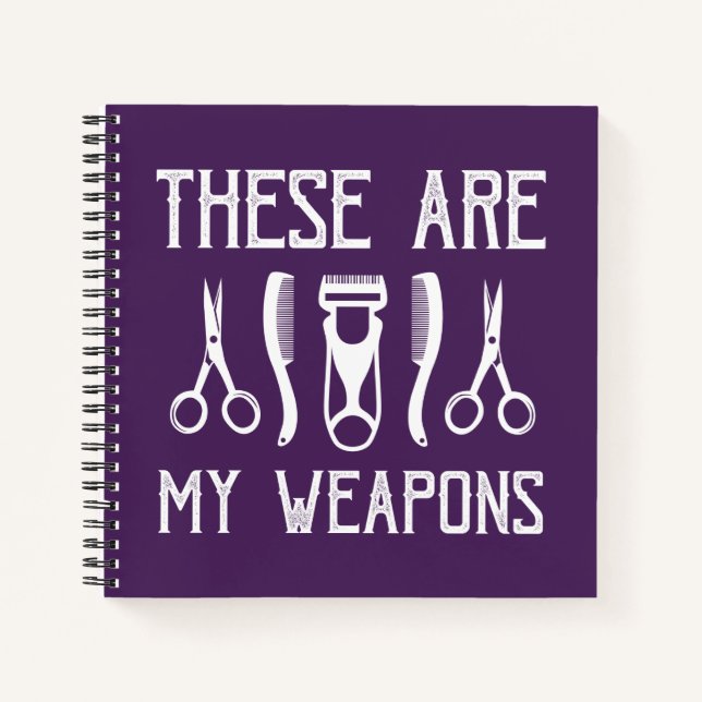 Carnet Ce Sont Mes Armes (Devant)